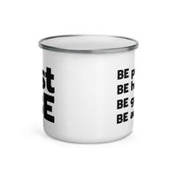 "just BE" Enamel Mug