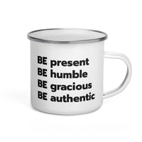 "just BE" Enamel Mug